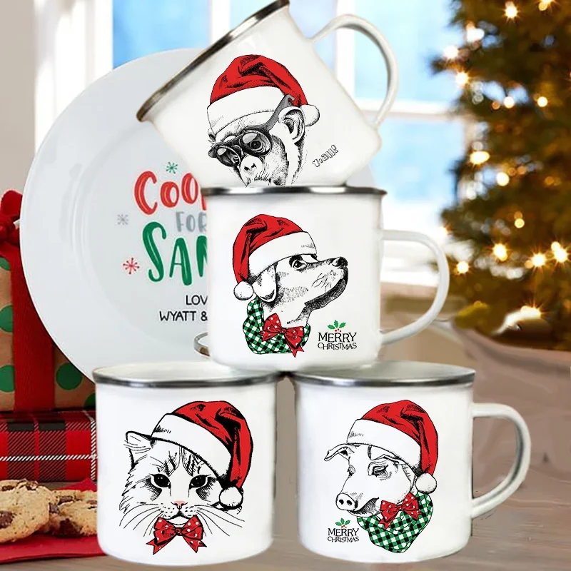Handle Enamel Mugs Santa Hat A - огляд і ціна Wine Beer Hat