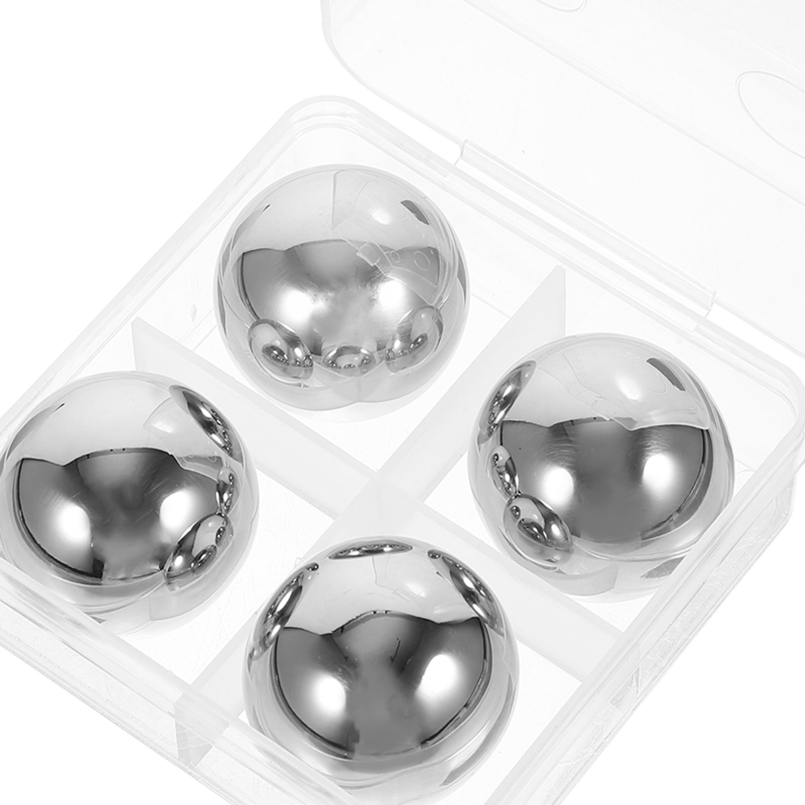 5Pcs Stainless Whiskey Stones  - огляд і ціна Whisky Beer And Wine