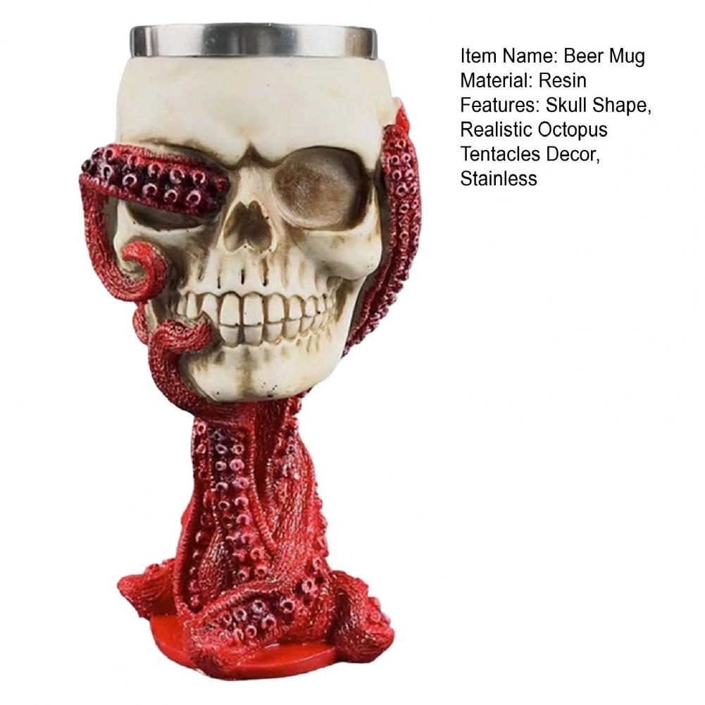 Party Wine Cup Novelty Skull B - огляд і ціна Whisky Beer And Wine
